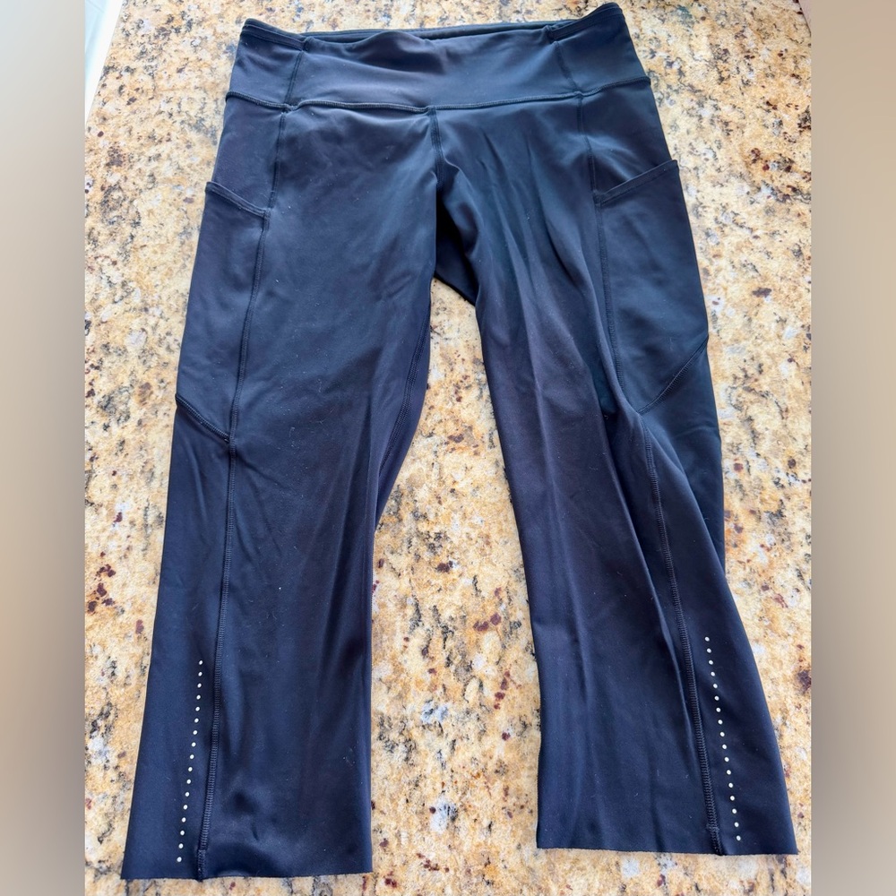 Lululemon Fast & Free Crop Tights Leggings